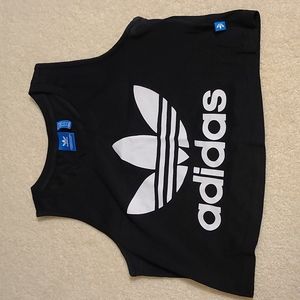 Small adidas cropped tank